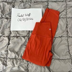 Lululemon align leggings 25" - canyon orange